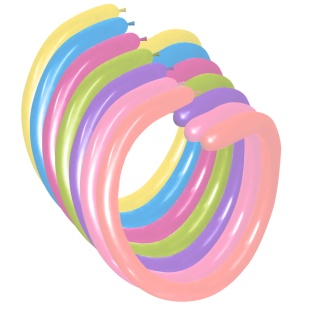 Шар (2''/5 см) ШДМ, Ассорти, флуор, 100 шт.