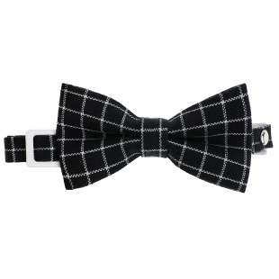 Ошейник - бабочка для питомца, 17-32 см, Черный, 1 шт. в упак. 