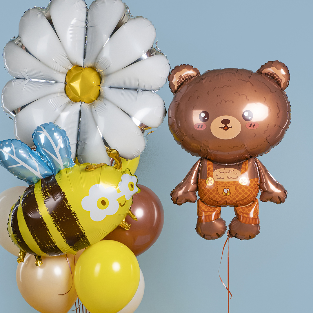 Шар (36''/91 см) Фигура, Любимый мишка, 1 шт. в уп.