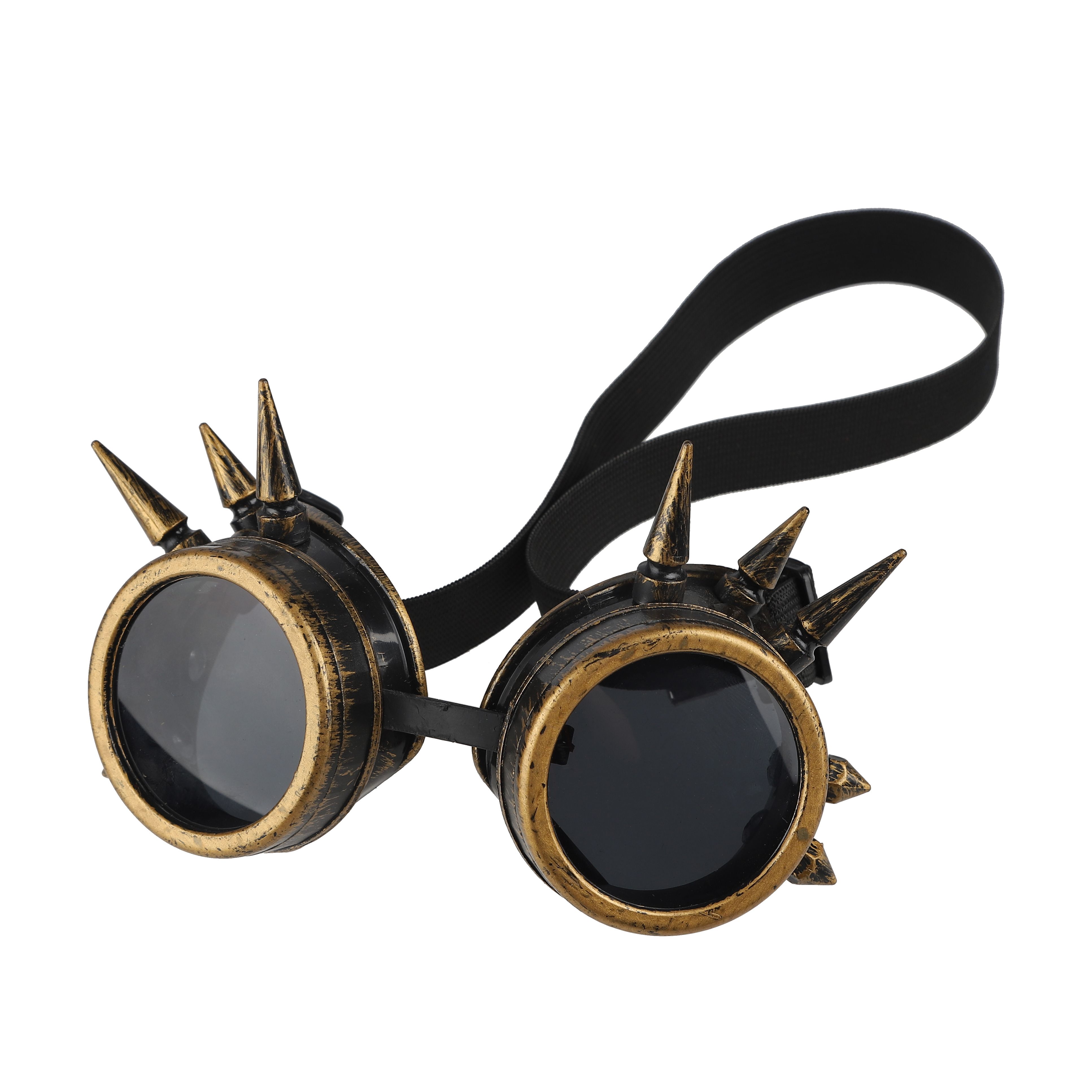 Карнавальные очки, Стимпанк, Старое золото, 1 шт. 