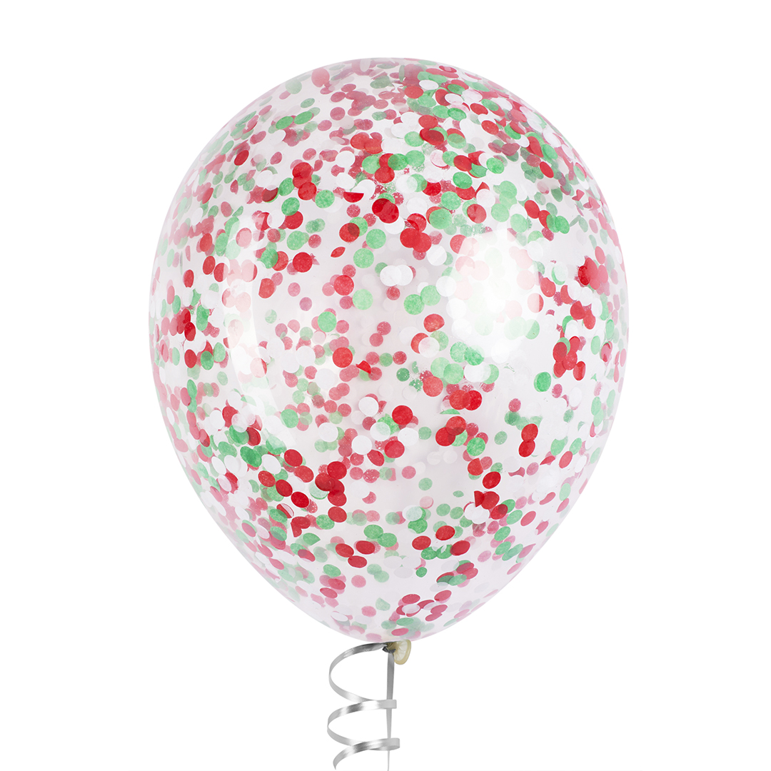 Конфетти тишью Круг, Праздничный микс, 1 см, 50 г.