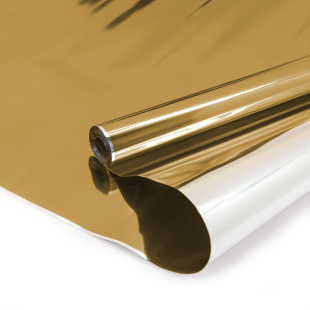 Упаковочная пленка 30мкм (0,7*7,5 м) Цветной металл, Золото, 1 шт.