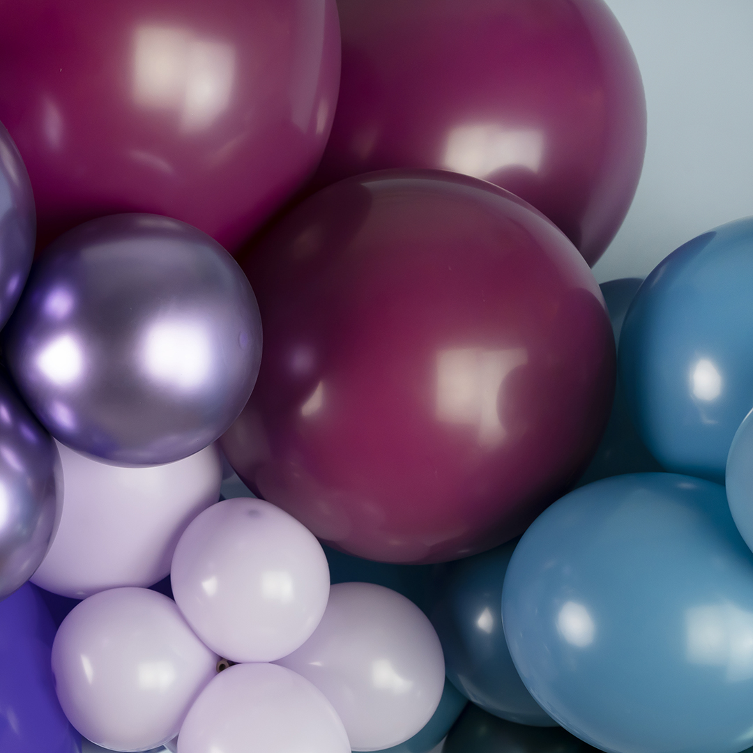 Шар (18''/46 см), Сиреневый, макарунс, 25 шт.