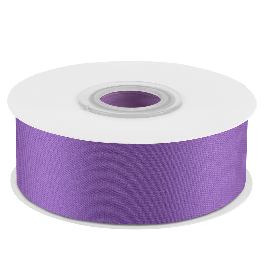 Лента атласная (2,5 см*22,85 м) Лаванда, 1 шт.
