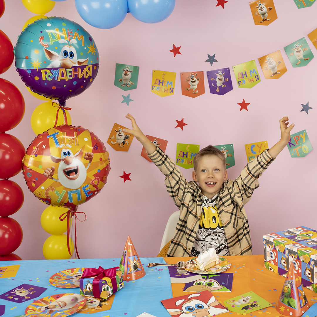 Тарелки (7''/18 см) Супер Буба, 6 шт.