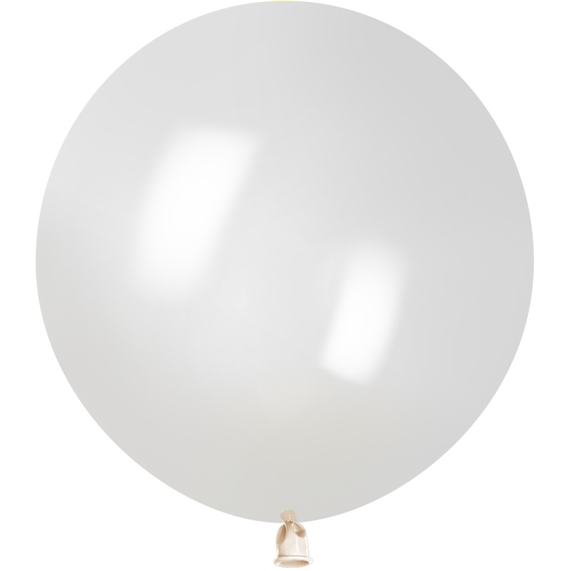 Шар (24''/61 см), Прозрачный, кристалл, 3 шт.