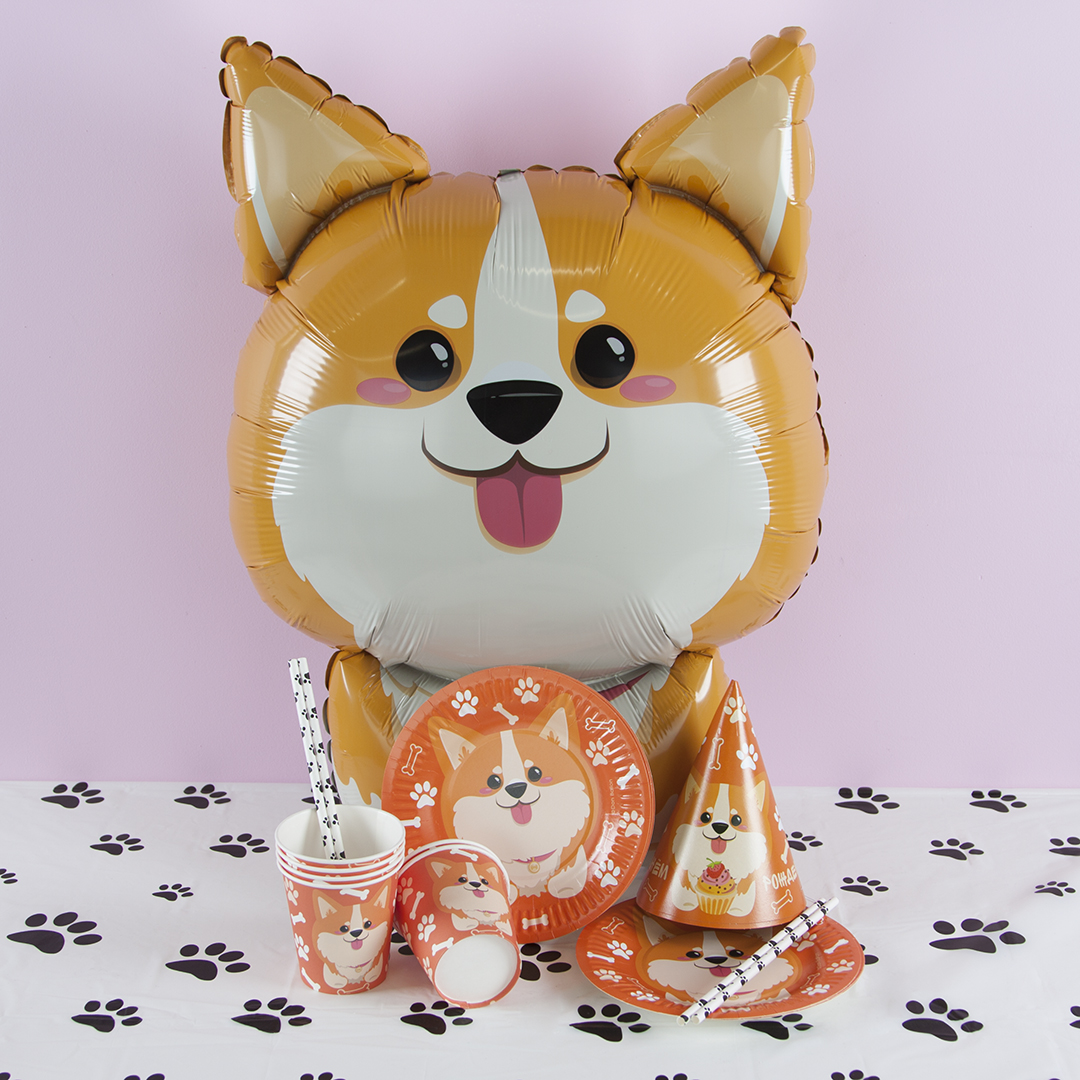 Тарелки (7''/18 см) Корги, 6 шт.