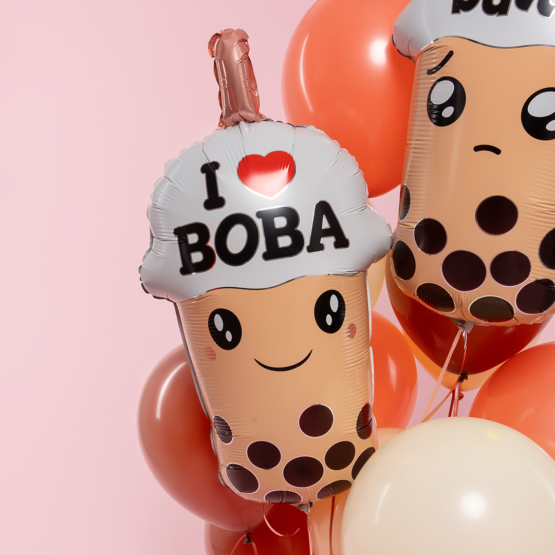 Шар (32''/81 см) Фигура, Баббл Ти, 1 шт.