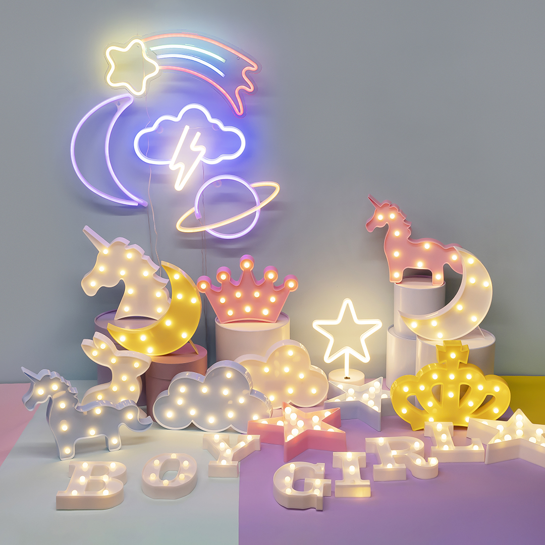 Набор световых фигур BOY, 16 см. Белый, 1 шт.