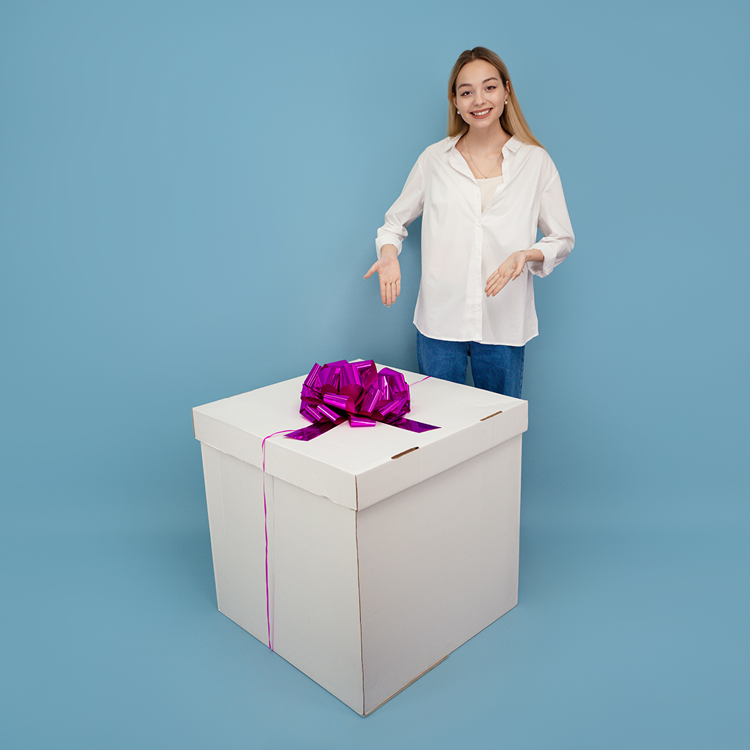 Бант Шар, Фуше, Металлик, 36 см, 1 шт. в упак. 