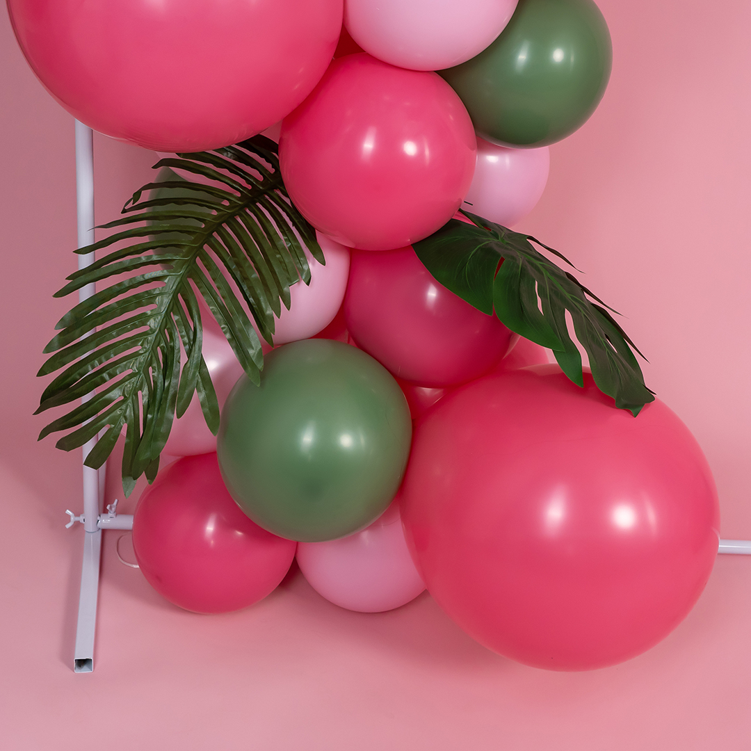 Шар (10''/25 см), Фламинго, пастель, 100 шт.