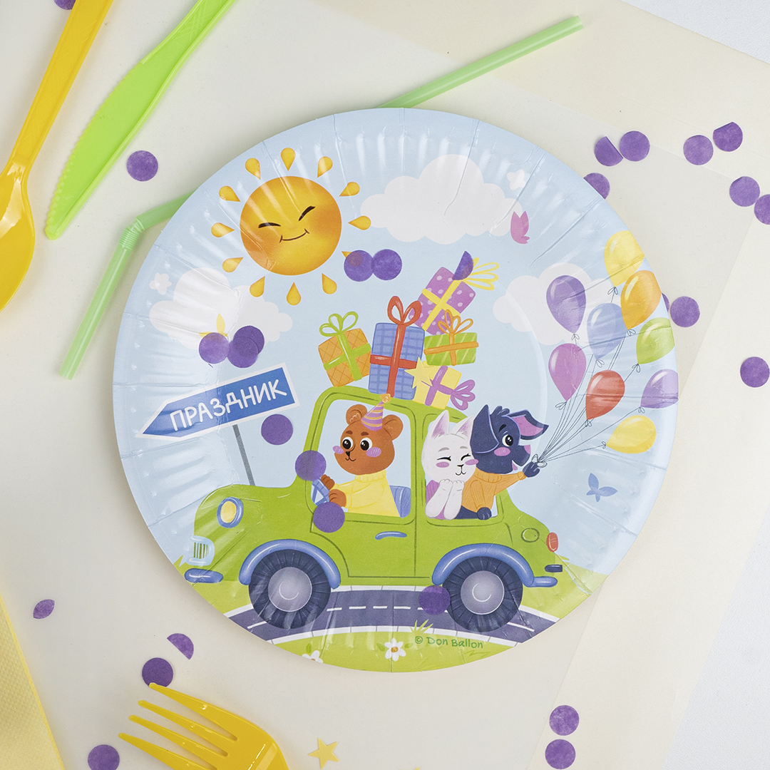 Конфетти тишью Круг, Сиреневый, 1 см, 50 г.