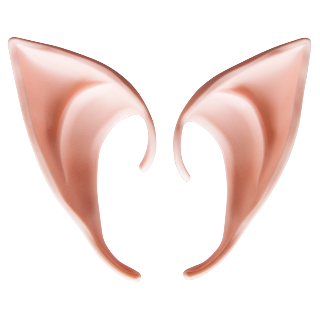 Уши эльфа, короткие, Розовый, 9,5 см, 1 шт. 