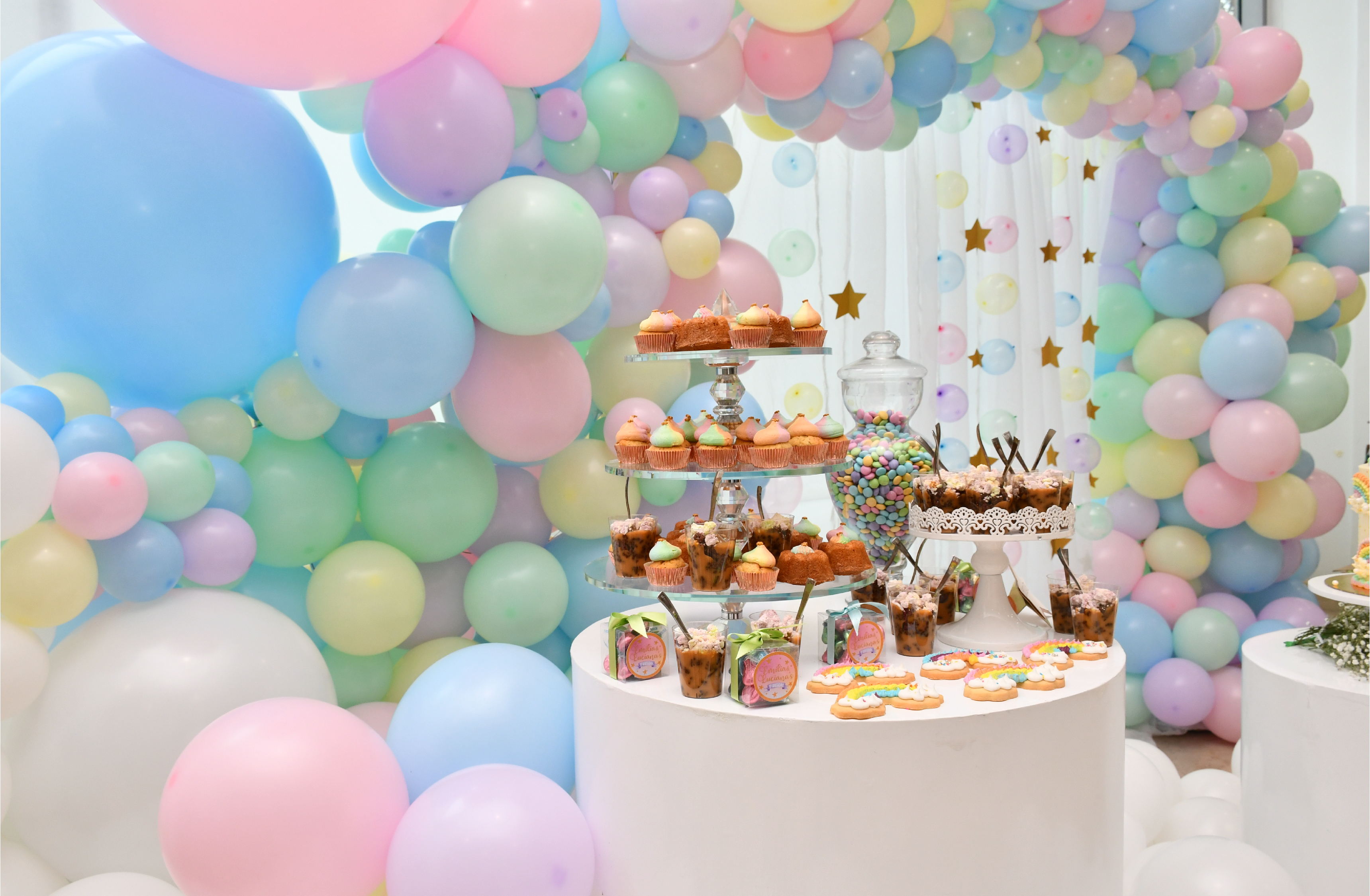 Шар (24''/61 см), Нежно-голубой (640), макарунс, 3 шт.