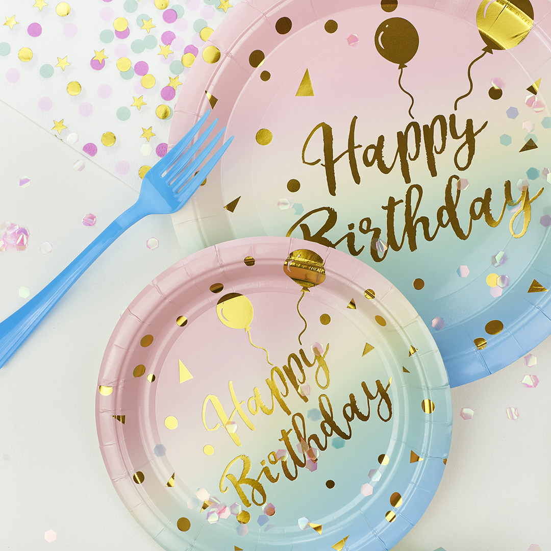 Вилки, Премиум, Голубой, 17 см, 10 шт. в упак. 