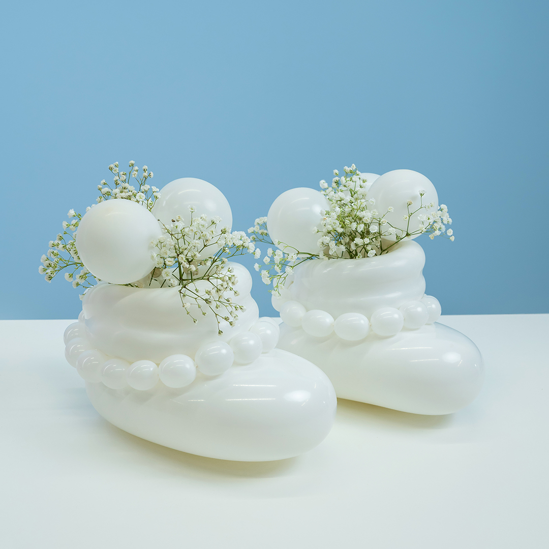 Шар (12''/30 см), Белый, пастель, 100 шт.