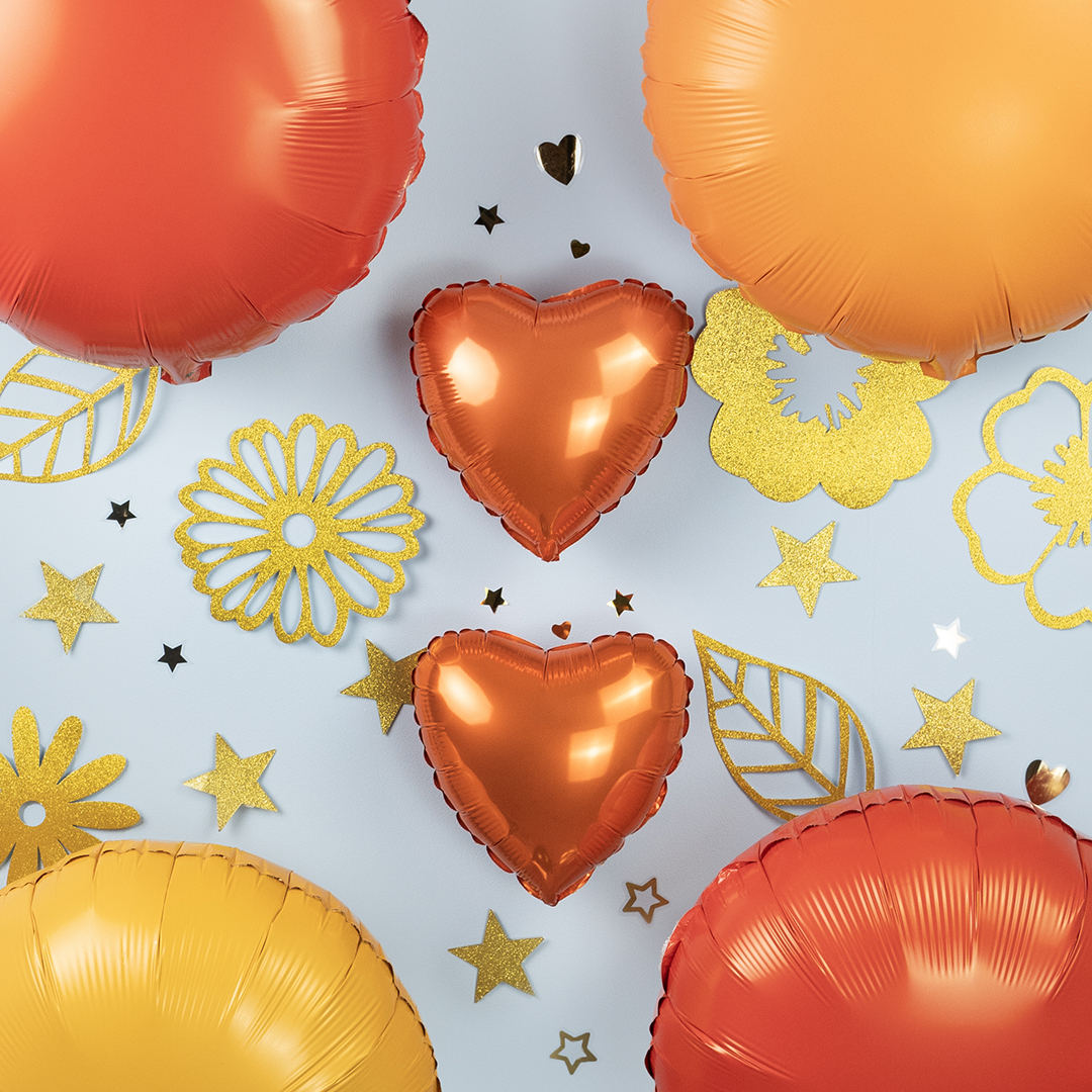 Шар (18''/46 см) Круг, Горчичный, Сатин, 1 шт.