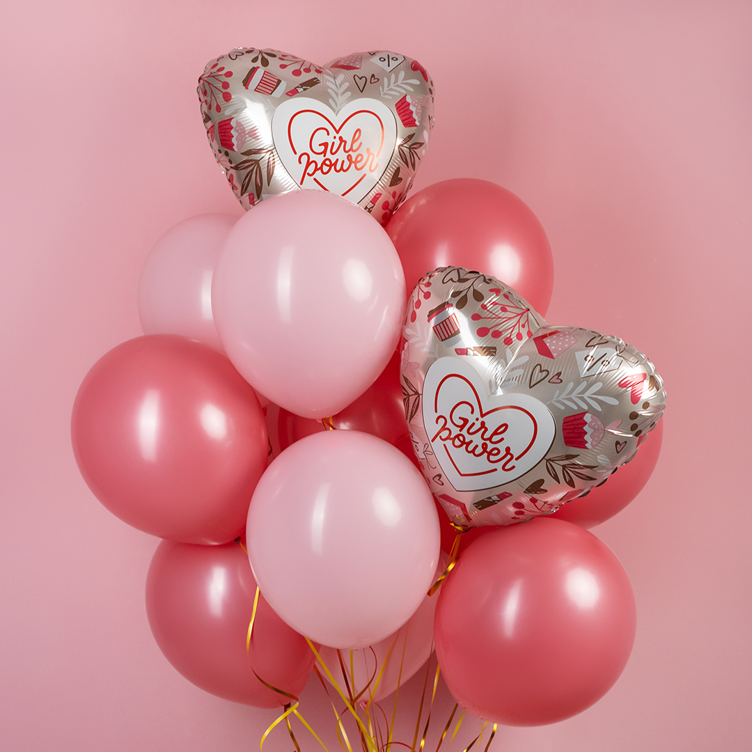 Шар (12''/30 см), Светло-розовый, пастель, 100 шт.