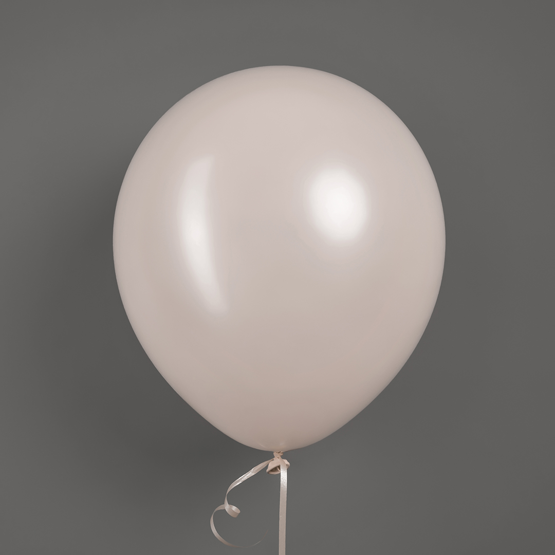 Шар (12''/30 см), Белый песок, пастель ретро, 100 шт.