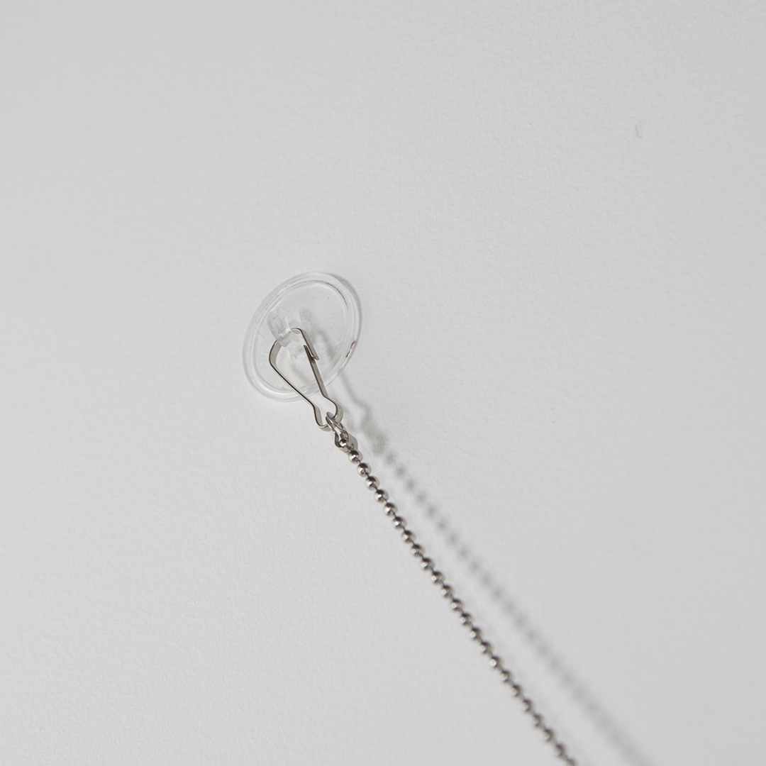 Цепочка 2 зажима, 28 см. 5 шт.