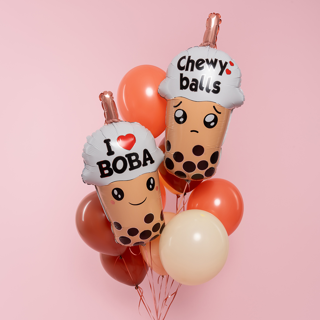 Шар (32''/81 см) Фигура, Баббл Ти, 1 шт.