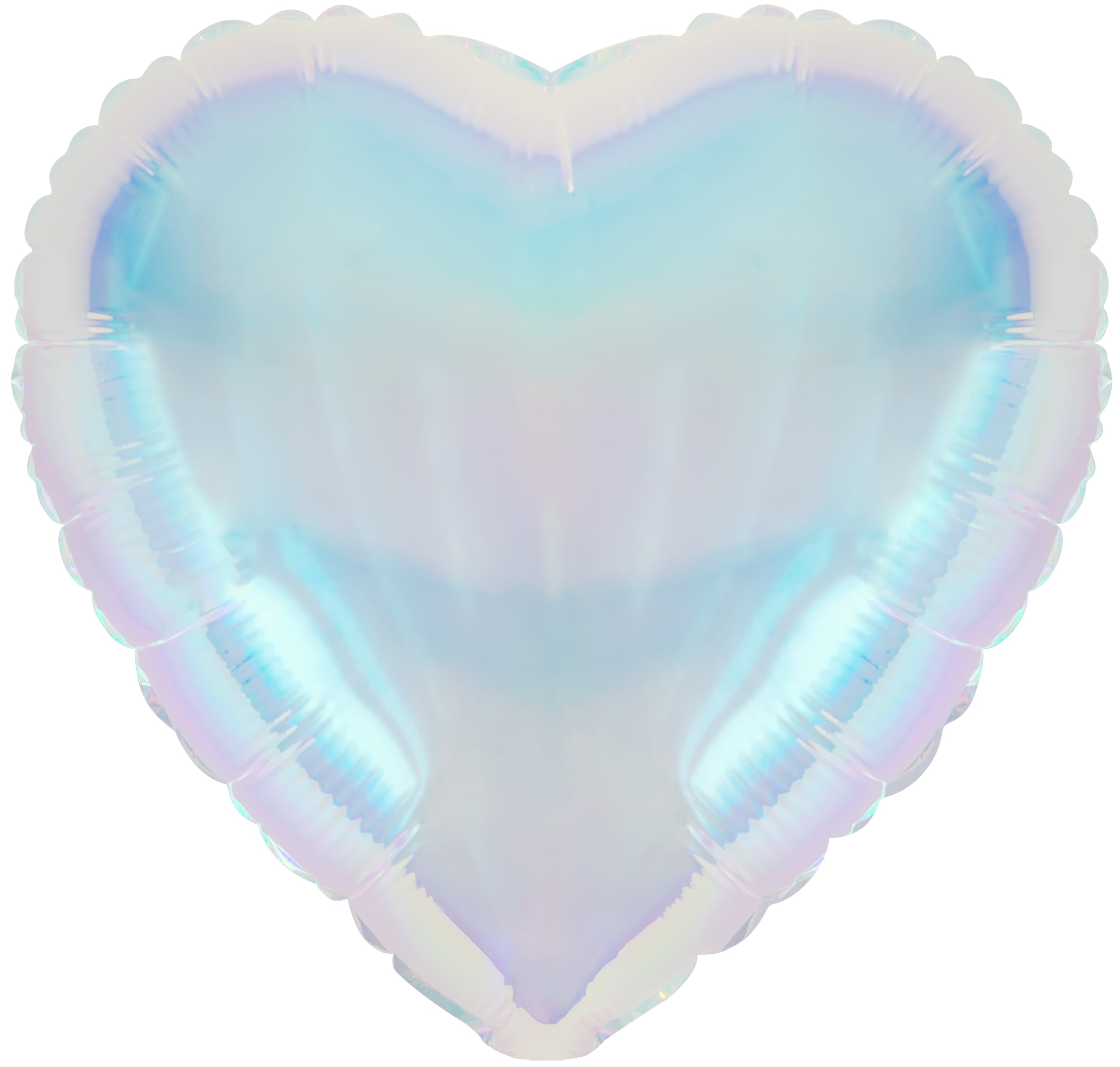 Шар (40''/102 см) Сердце, Зеркальный, Хамелеон, 1 шт. в уп.