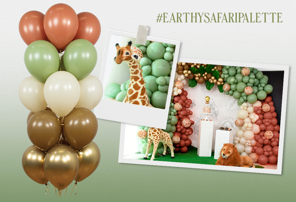 Шар (12''/30 см), Эвкалипт (027), пастель, 50 шт.