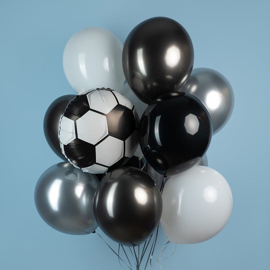 Шар (18''/46 см) Круг, Футбольный мяч, 1 шт.