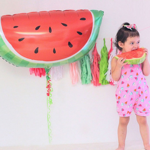 Шар (26''/66 см) Фигура, Долька арбуза, 1 шт.