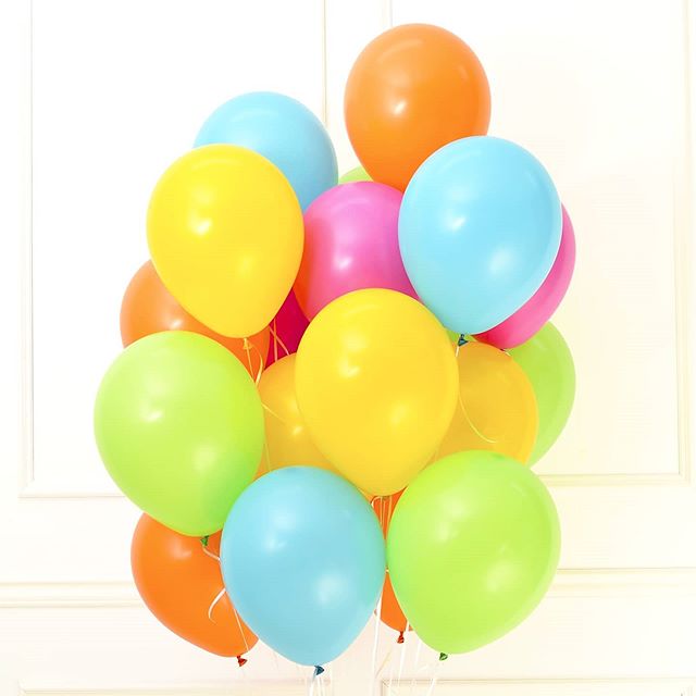 Шар (12''/30 см), Оранжевый (061), пастель, 50 шт.