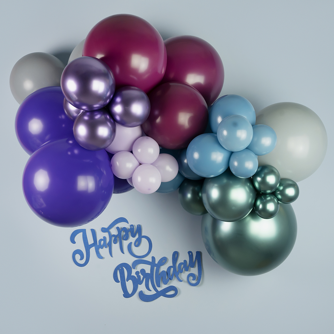 Шар (18''/46 см), Фиолетовый (810), пастель, 25 шт.