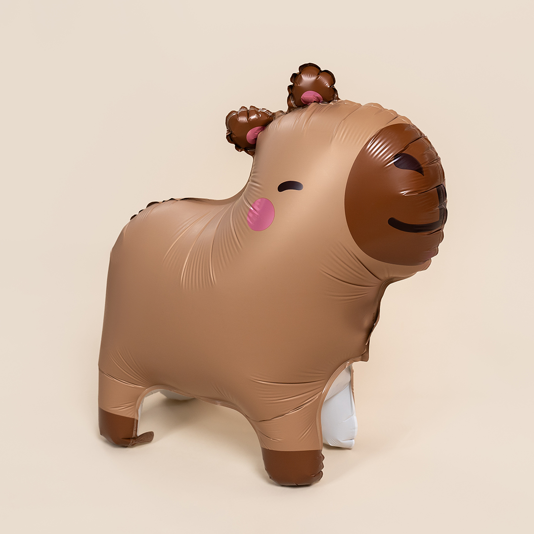 Шар 3D (24''/61 см) Фигура, Капибара, 1 шт.