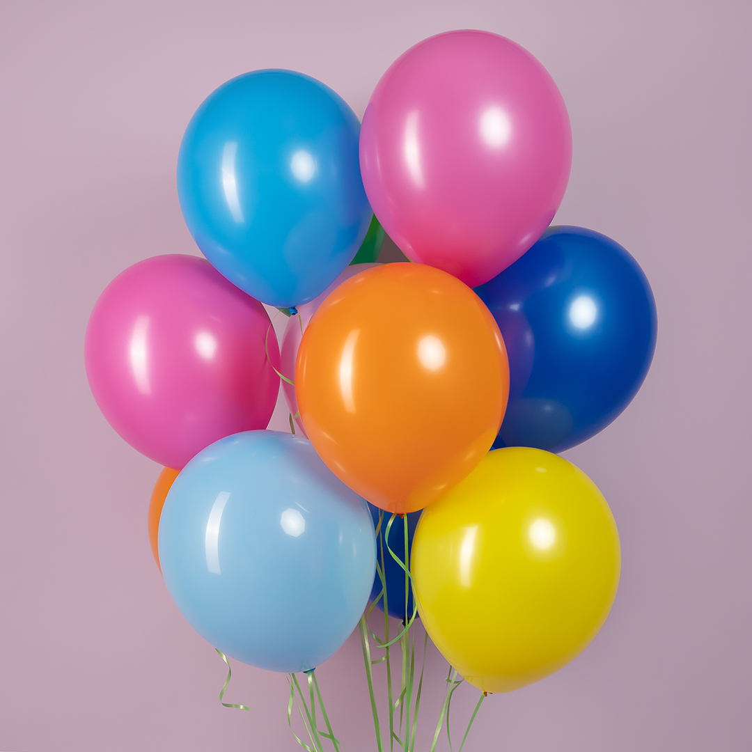 Шар (12''/30 см), Оранжевый, пастель, 100 шт.