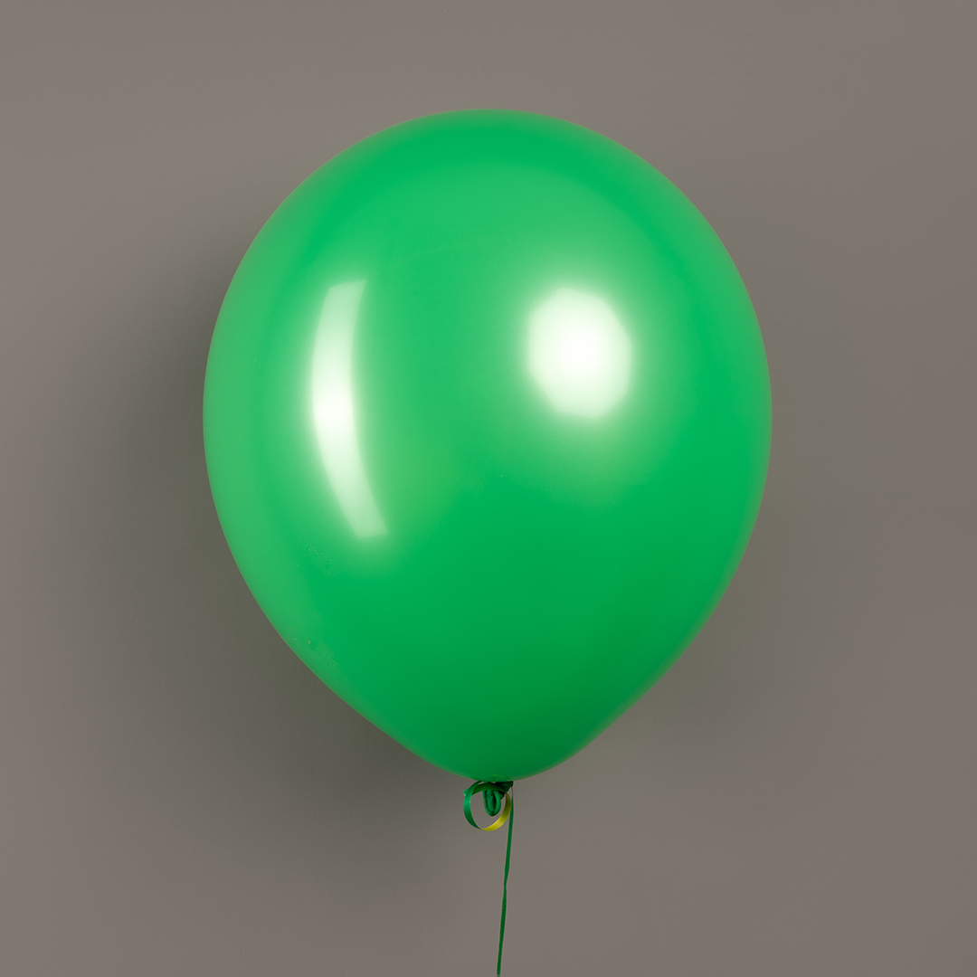 Шар (12''/30 см), Зеленый, пастель, 100 шт.