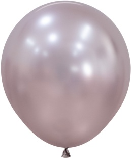 Шар (18''/46 см), Розовый цветок (809), шелк, 6 шт.