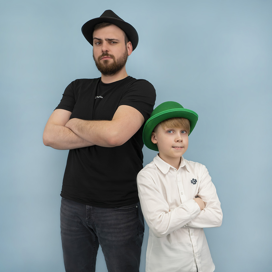 Шляпа Котелок, фетр, Зеленый, 56-58 разм., 1 шт. 