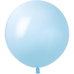 Шар (24''/61 см), Нежно-голубой, макарунс, 3 шт.