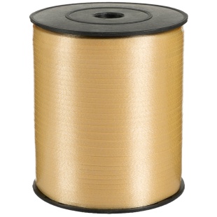 Лента полипропиленовая (0,5 см*500 м) Золото, 1 шт.