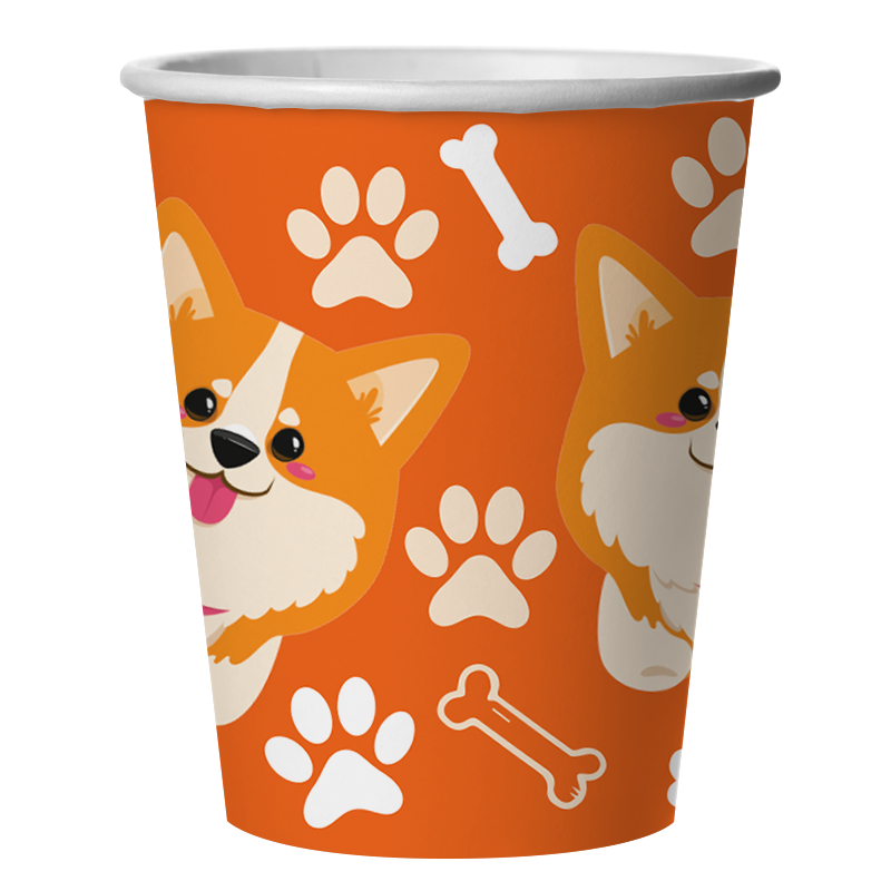 Стаканы (250 мл) Корги, 6 шт.