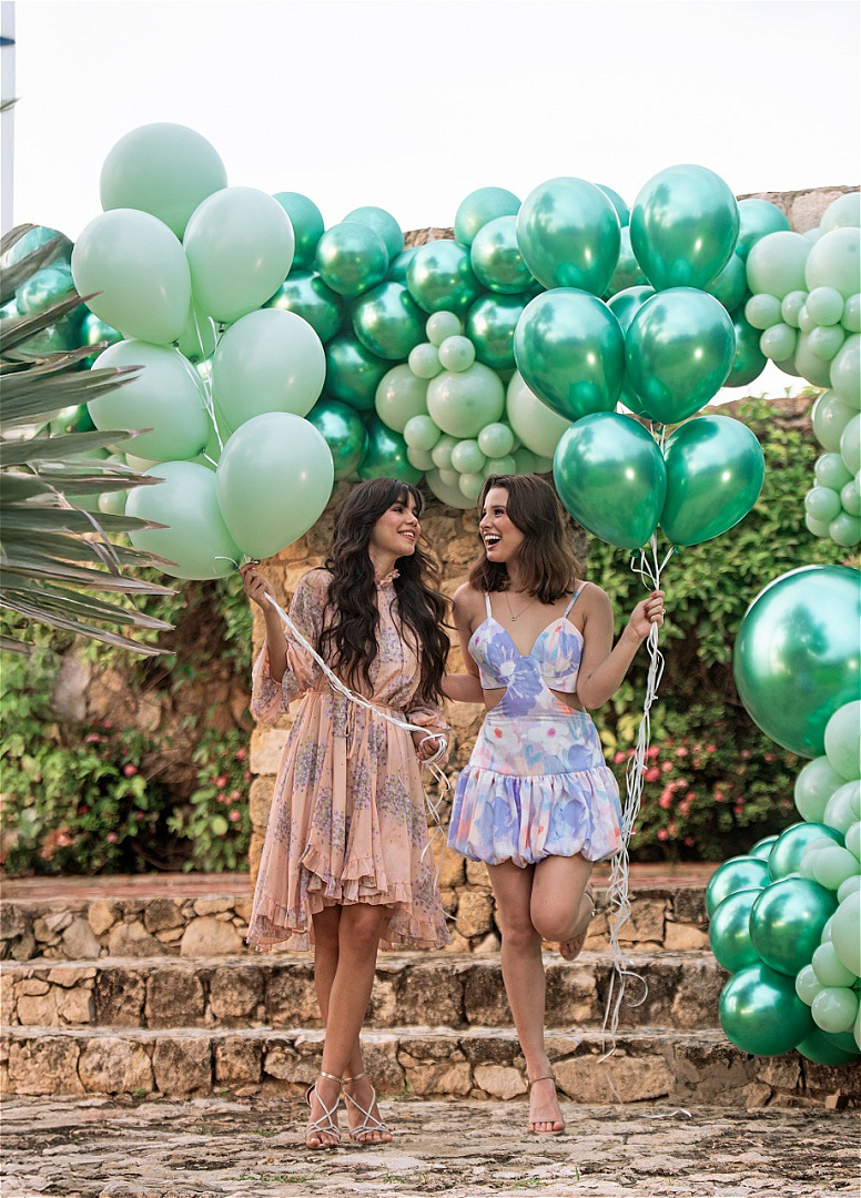 Шар (18''/46 см), Зеленый чай (126), пастель ретро, 25 шт.