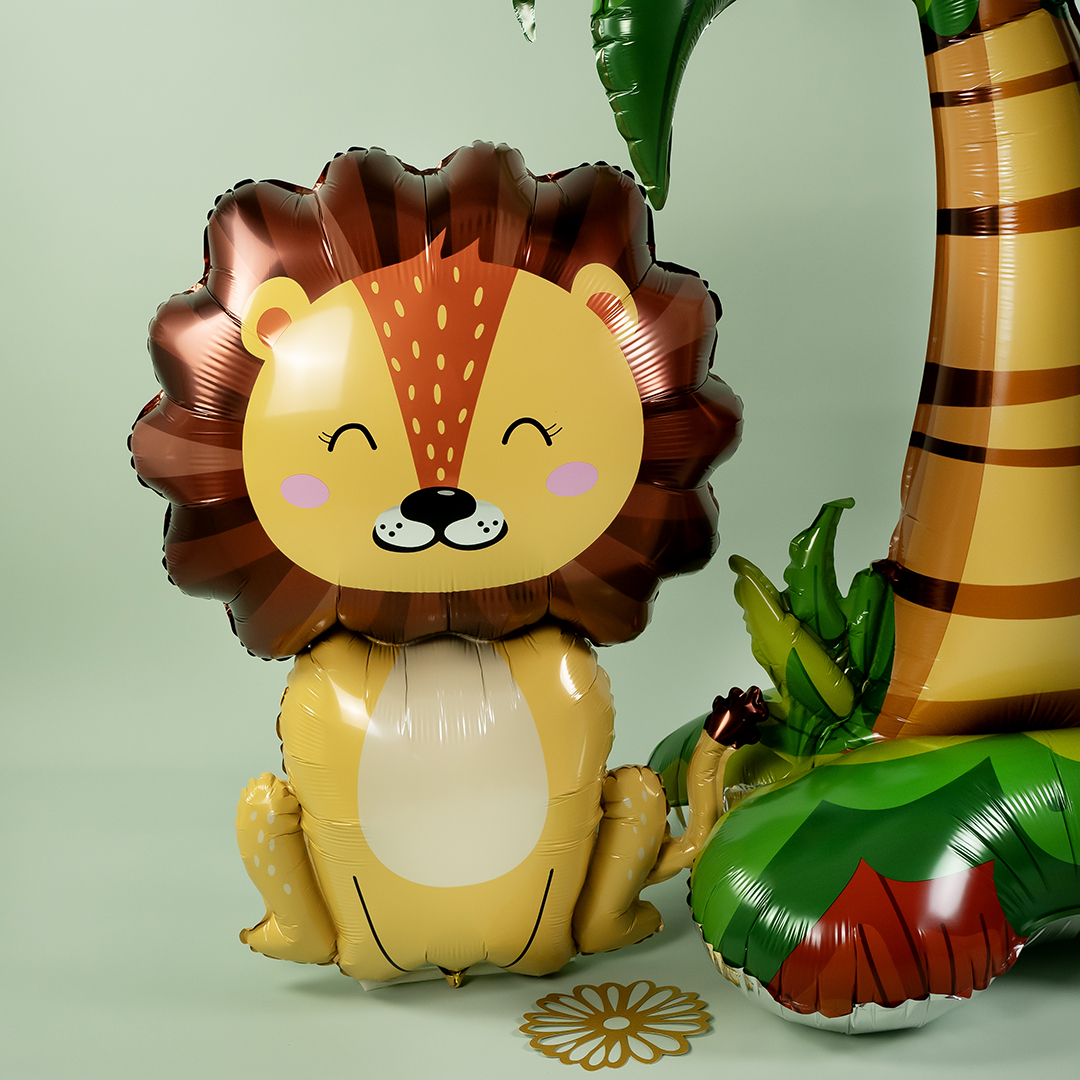 Шар (40''/102 см) Фигура, Лев, 1 шт. в уп.