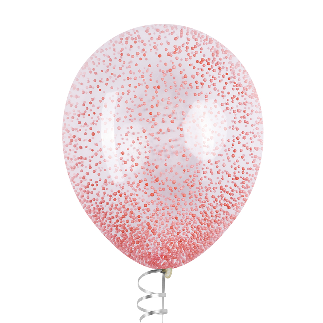 Шарики пенопласт, Красный, 2-4 мм, 10 гр.