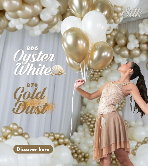 Шар (2''/5 см) ШДМ, Устрично-белый (806), шелк, 50 шт.