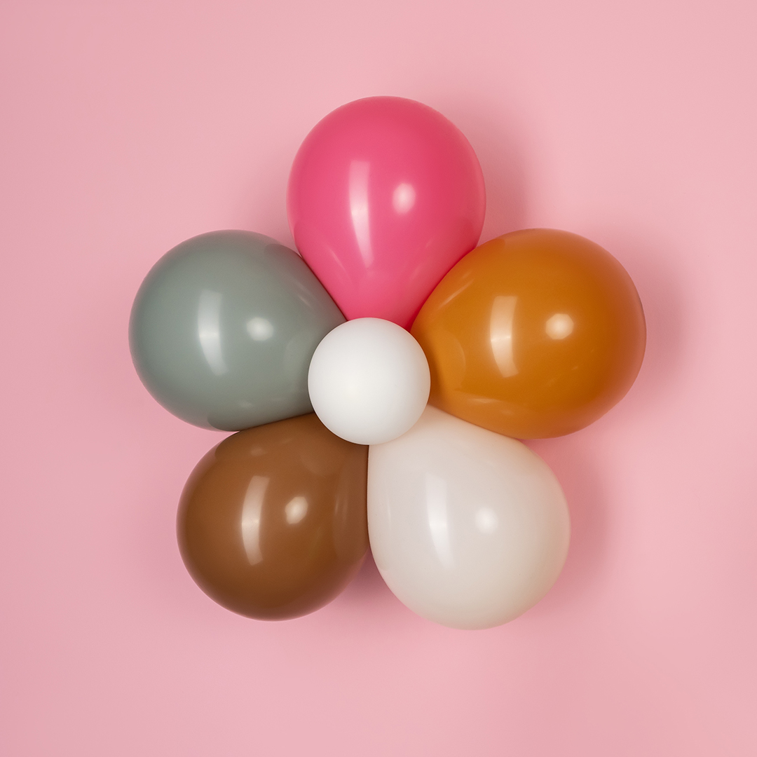 Шар (5''/13 см), Фламинго, пастель, 100 шт.