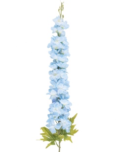 Дельфиниум, искусственный, Голубой, 120 см, 1 шт. в упак. 