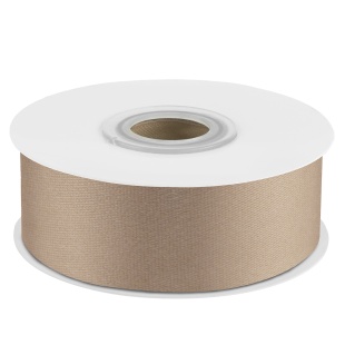 Лента атласная (2,5 см*22,85 м) Шампань, 1 шт.