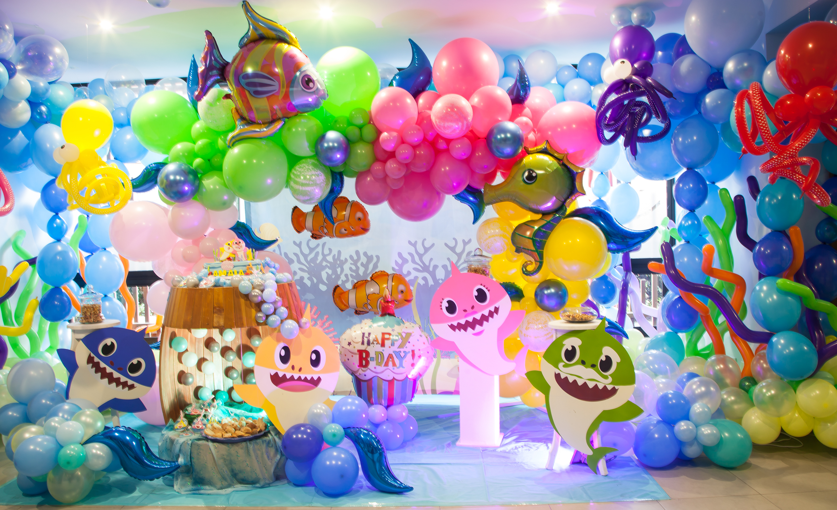 Шар (2''/5 см) ШДМ, Оранжевый (061), пастель, 100 шт.