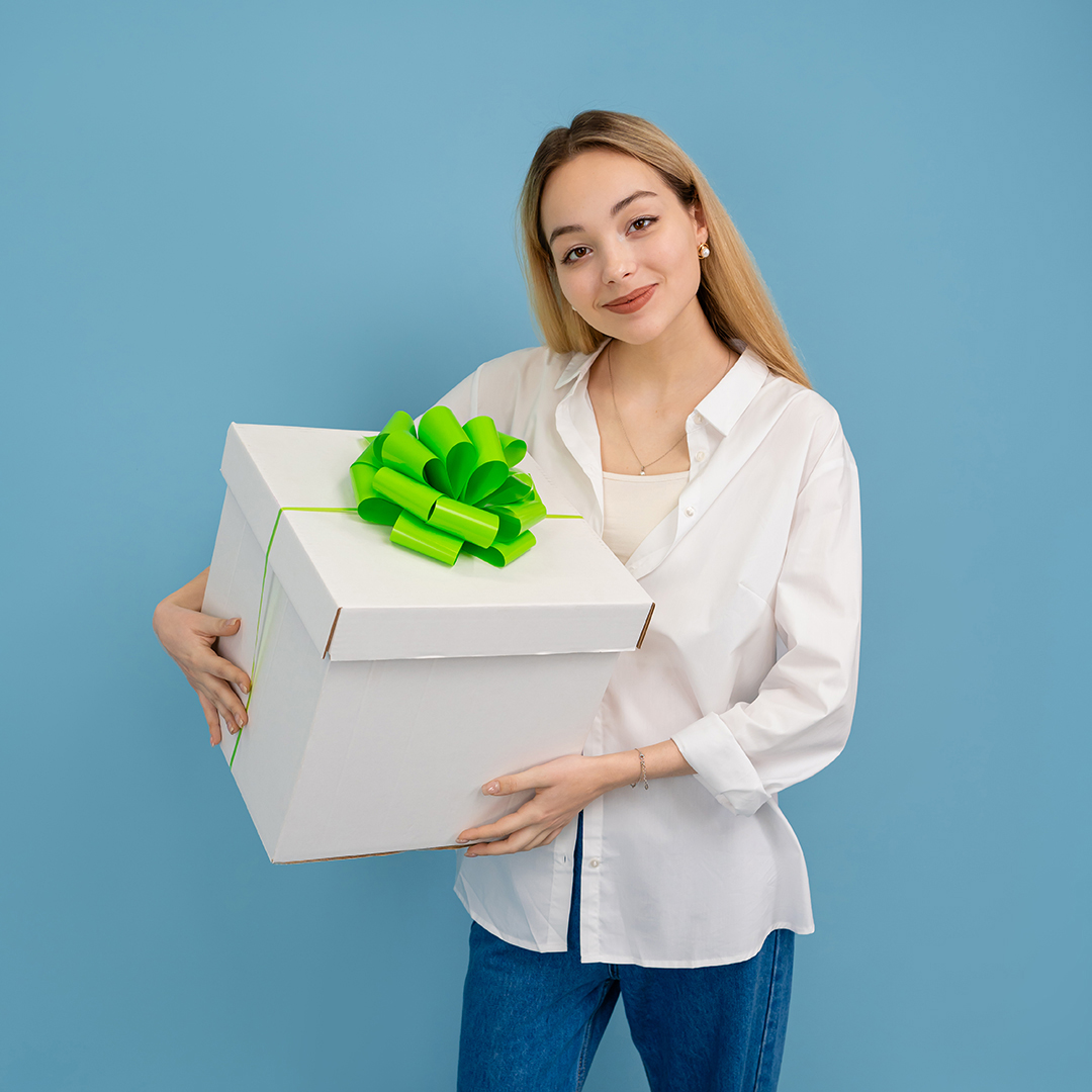 Бант Шар, Салатовый, Лаковый, 21 см, 1 шт. в упак. 