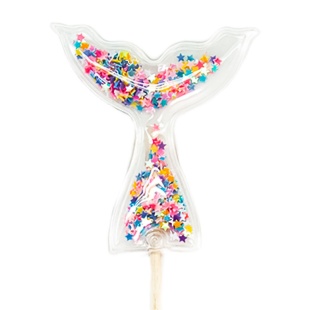 Пика Топпер, Хвост Русалочки, Ассорти, с блестками, 1 шт.