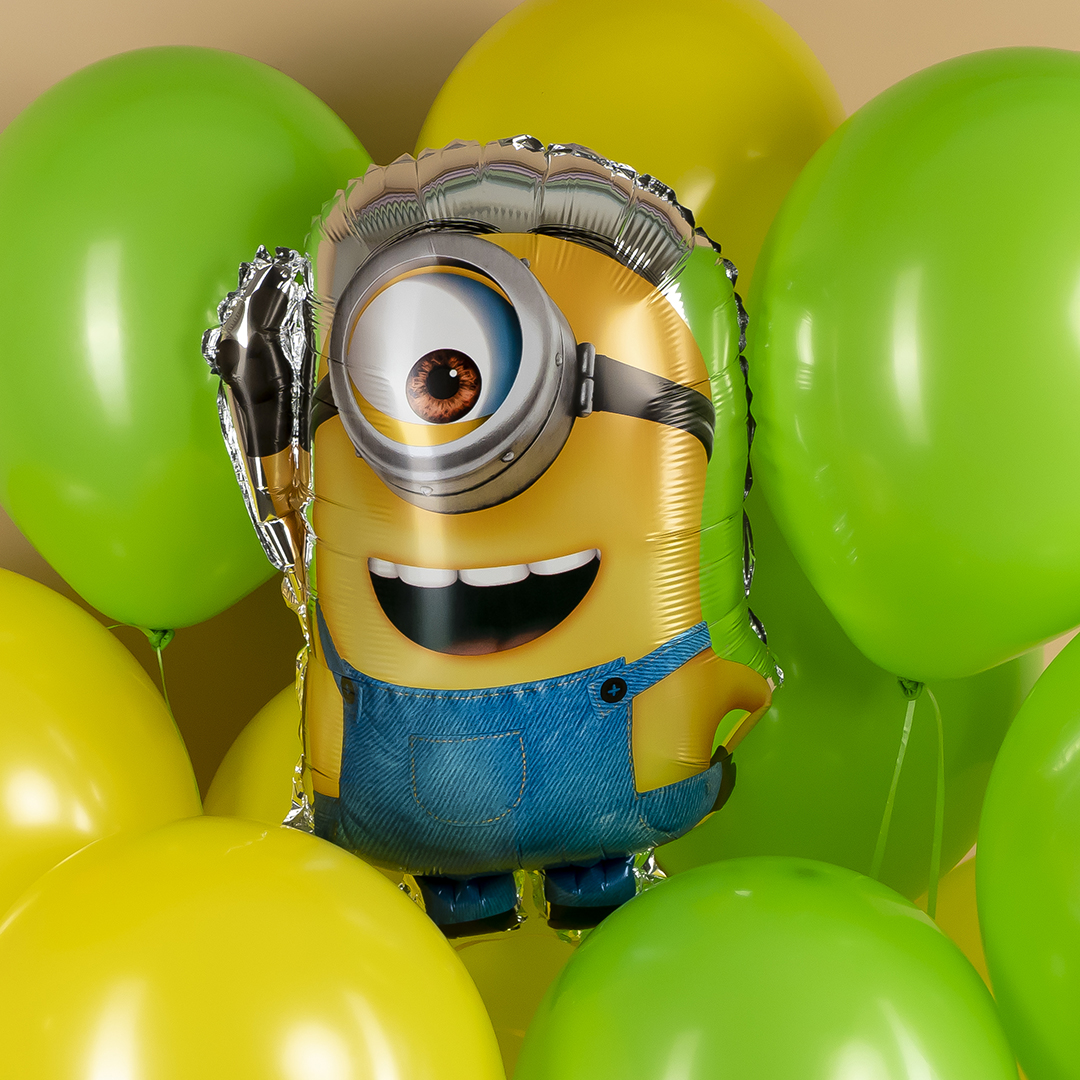 Шар (23''/58 см) Фигура, Банановые человечки, 1 шт. в уп.